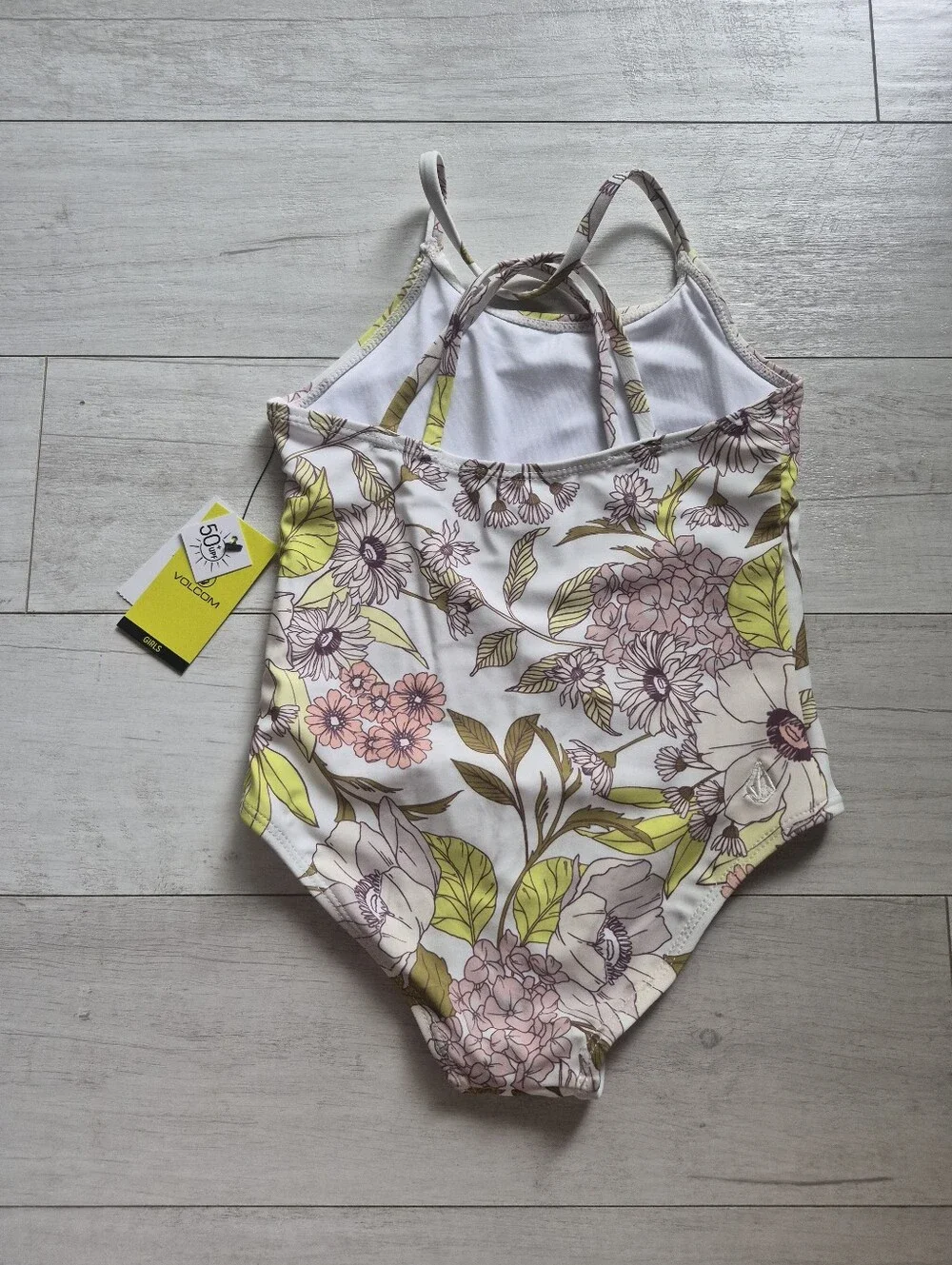 VOLCOM NEW Tropical Garden One Piece Swimsuit & Swim Shorts